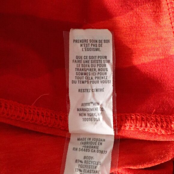 OFFLINE by Aerie The Hugger Women's M Orange High Rise Stretch Pocket Leggings - Picture 12 of 14